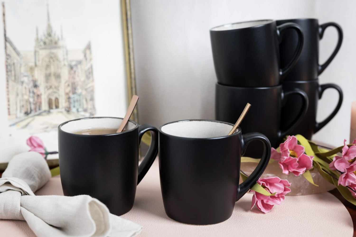 Studio Tavola Mokken Kos 350 Ml - 6 Stuks 2 Studio Tavola Mokken Kos 350 Ml - 6 Stuks - Afbeelding 2