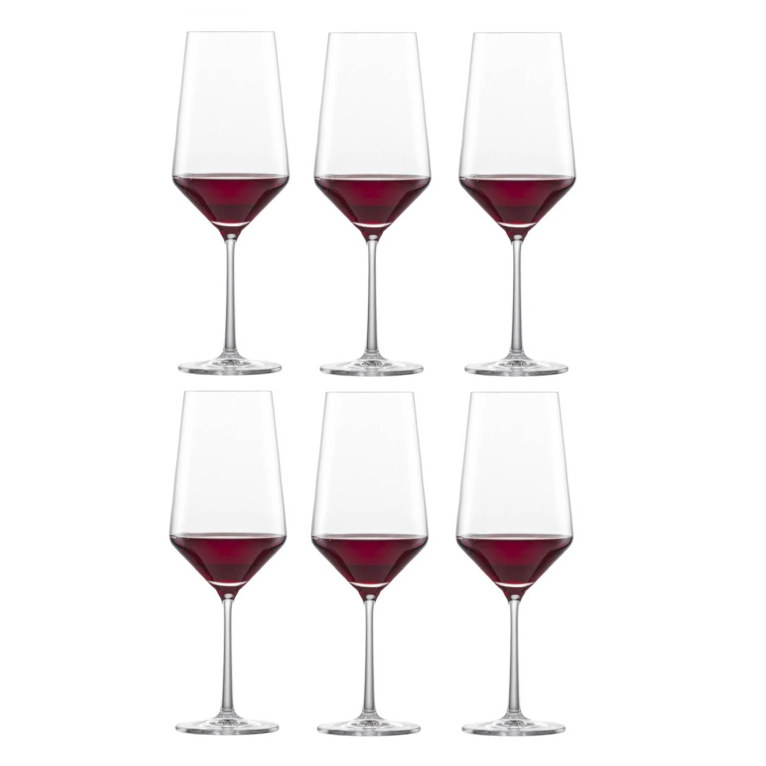 Zwiesel Glas Bordeauxglazen Pure - 680 Ml - 6 Stuks 1 Zwiesel Glas Bordeauxglazen Pure - 680 Ml - 6 Stuks