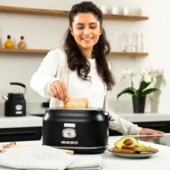 Westinghouse Retro Waterkoker + Broodrooster 2 Sleuven + Staafmixer - Zwart 18 Westinghouse Retro Waterkoker + Broodrooster 2 Sleuven + Staafmixer - Zwart -Keukenbenodigdheden Winkel 1200x1200 184