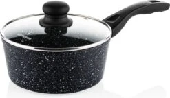 Westinghouse Pannenset Black Marble (Braadpan ø 24 Cm + Steelpan ø 18 Cm) - Inductie En Alle Andere Warmtebronnen -Keukenbenodigdheden Winkel 1200x694