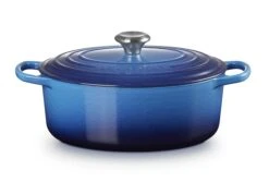Le Creuset Braadpan Signature - Ovaal - Azure - ø 31 Cm / 6.3 Liter -Keukenbenodigdheden Winkel 21178292202430 alt1 1
