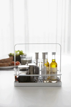 Yamazaki Kruidenrek Tower Wit -Keukenbenodigdheden Winkel 2254 TOWER SEASONING RACK WH 02 1000x