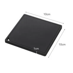 Yamazaki Pannenonderzetter Tower -- Zwart - 15 X 15 Cm -Keukenbenodigdheden Winkel 2953 dims eu 1000x