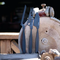 Boska Kaasmessenset Monaco+ Zwart - Met Lederen Hoes -Keukenbenodigdheden Winkel 307089 BOSKACheeseKnifeSetMonaco Black 10 2400x