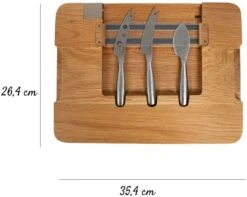 Boska Kaasset Friends Party 34 X 24 Cm -Keukenbenodigdheden Winkel 320083 BOSKAPartyCheeseSet 4