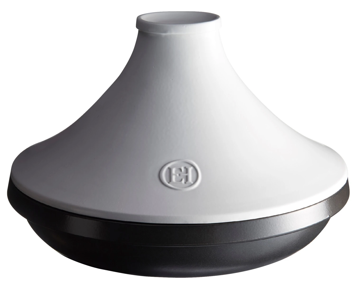 Emile Henry Tajine Delight - Zwart / Wit - Inductie - ø 33.5 Cm / 4 Liter 1 Emile Henry Tajine Delight - Zwart / Wit - Inductie - ø 33.5 Cm / 4 Liter