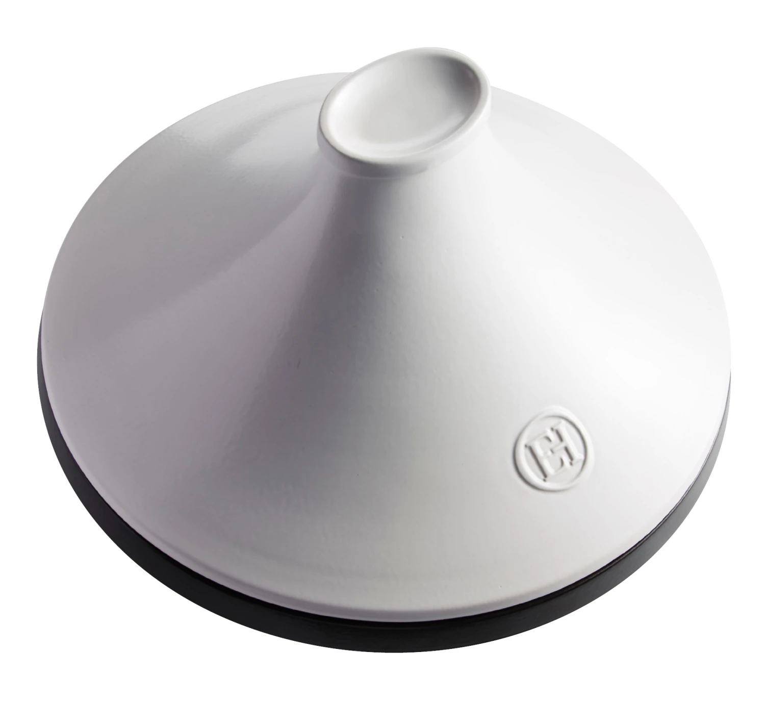 Emile Henry Tajine Delight - Zwart / Wit - Inductie - ø 33.5 Cm / 4 Liter 4 Emile Henry Tajine Delight - Zwart / Wit - Inductie - ø 33.5 Cm / 4 Liter - Afbeelding 4