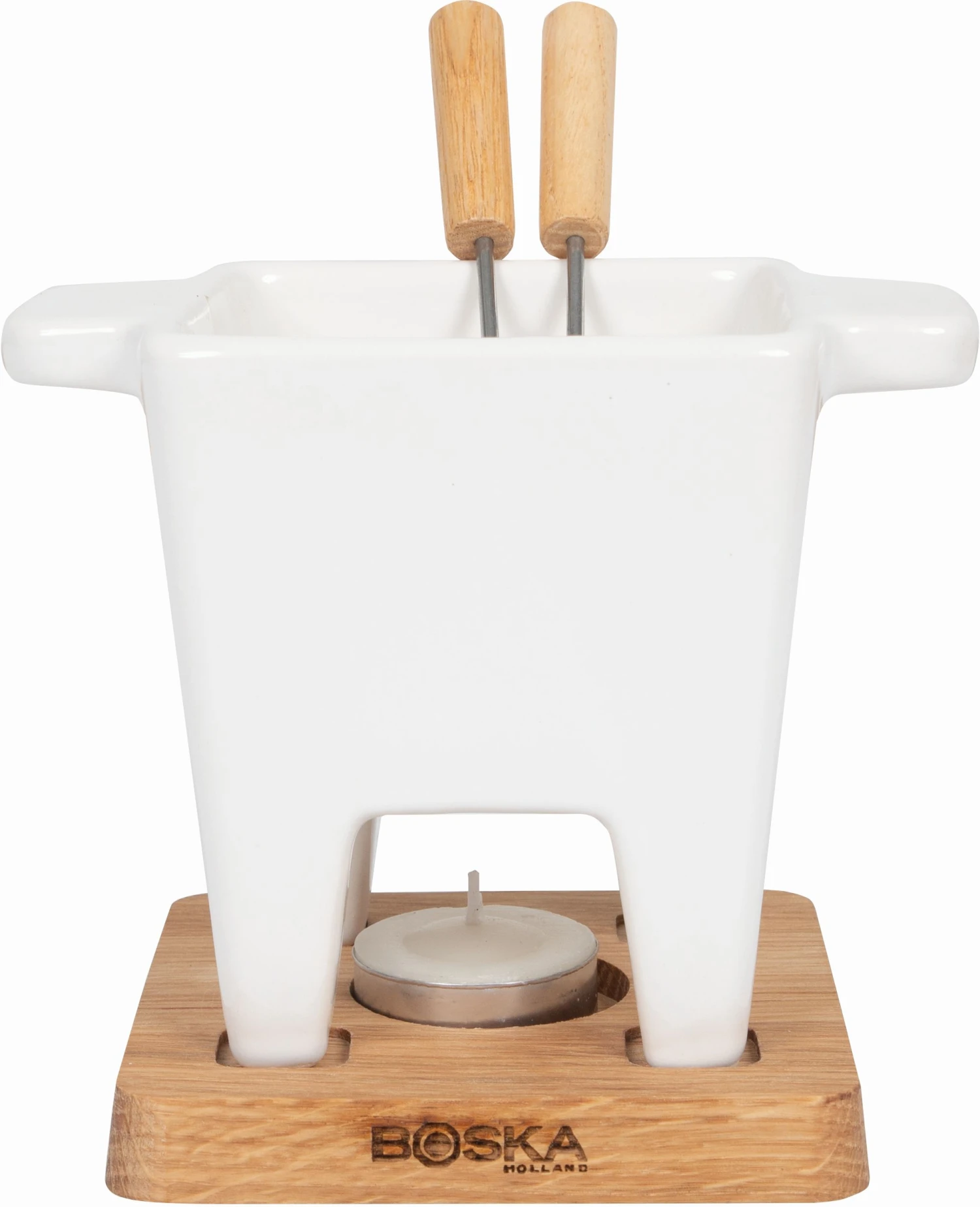 Boska Fondueset - 2 Personen - Wit 2 Boska Fondueset - 2 Personen - Wit - Afbeelding 2