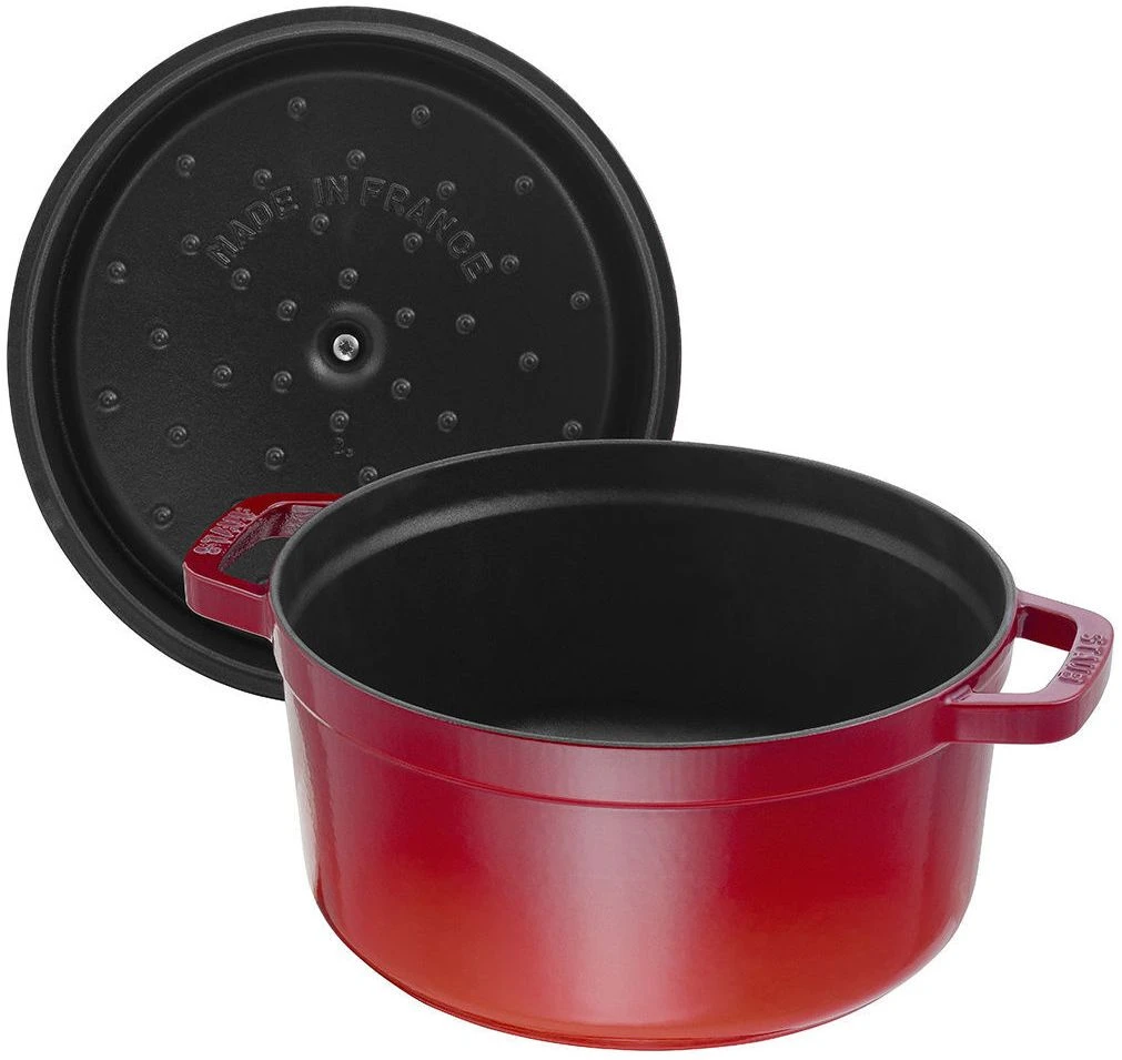 Staub Braadpan / Cocotte - Kersenrood - ø 28 Cm / 6.7 Liter 4 Staub Braadpan / Cocotte - Kersenrood - ø 28 Cm / 6.7 Liter - Afbeelding 4