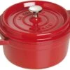 Staub Braadpan / Cocotte - Kersenrood - ø 22 Cm / 2.6 Liter