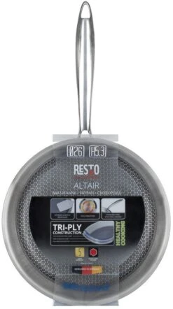 Resto Kitchenware Koekenpan Altair - ø 26 Cm - Standaard Anti-aanbaklaag -Keukenbenodigdheden Winkel 4260403577196