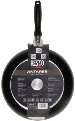 Resto Kitchenware Wokpan Antares - ø 28 Cm - Standaard Anti-aanbaklaag -Keukenbenodigdheden Winkel 4260709010137 1