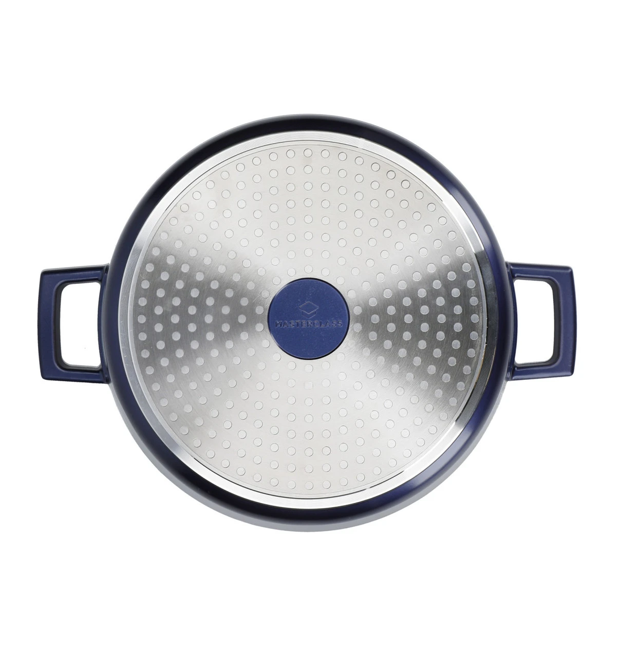 MasterClass Braadpan - Blauw - ø 28 Cm / 4 Liter - Standaard Anti-aanbaklaag 3 MasterClass Braadpan - Blauw - ø 28 Cm / 4 Liter - Standaard Anti-aanbaklaag - Afbeelding 3