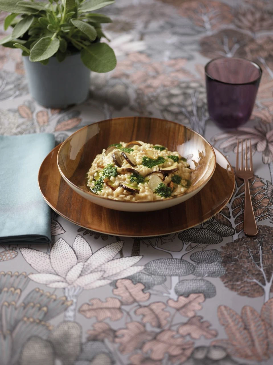 Arthur Krupp Serviesset Wood Essence - 12-delig / 4 Personen 2 Arthur Krupp Serviesset Wood Essence - 12-delig / 4 Personen - Afbeelding 2