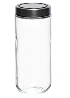 Sareva Voorraadpot - Glas / RVS Deksel - ø 8 Cm / 1 Liter 7 Sareva Voorraadpot - Glas / RVS Deksel - ø 8 Cm / 1 Liter -Keukenbenodigdheden Winkel 7061114577782 2