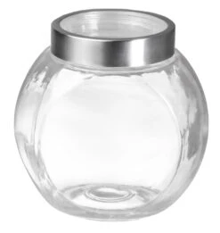 Sareva Voorraadpot / Snoeppot - Glas / RVS Deksel - 2.2 Liter -Keukenbenodigdheden Winkel 7061118446343 3 1