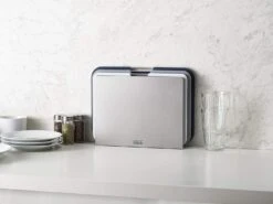 Joseph Joseph 3-delige Snijplankenset Met Houder - Nest Boards - Groot - Grijs -Keukenbenodigdheden Winkel 716oMUTsyVL. SL1500