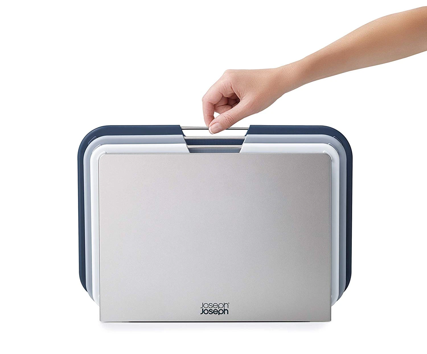 Joseph Joseph 3-delige Snijplankenset Met Houder - Nest Boards - Grijs 5 Joseph Joseph 3-delige Snijplankenset Met Houder - Nest Boards - Grijs - Afbeelding 5