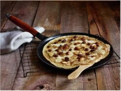 Staub Pannenkoekenpan - Zwart - ø 28 Cm - Geëmailleerde Anti-aanbaklaag -Keukenbenodigdheden Winkel 750039974
