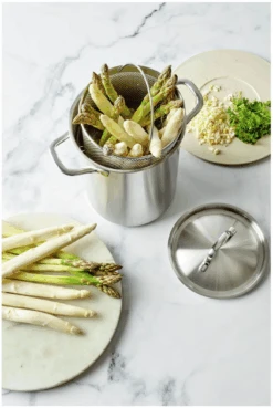 Demeyere Aspergepan / Pastapan Specialties 3 - ø 16 Cm / 4.5 Liter 10 Demeyere Aspergepan / Pastapan Specialties 3 - ø 16 Cm / 4.5 Liter -Keukenbenodigdheden Winkel 750065453