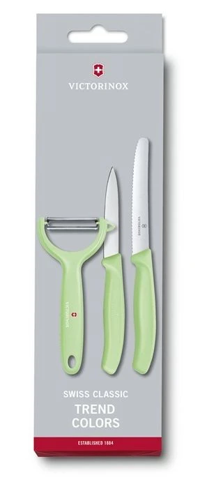 Victorinox Messenset Swiss Classic - Groen - 3-delig 2 Victorinox Messenset Swiss Classic - Groen - 3-delig - Afbeelding 2