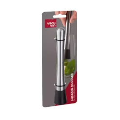 Vacu Vin Cocktailstamper - Zilver - 18.5 Cm 5 Vacu Vin Cocktailstamper - Zilver - 18.5 Cm -Keukenbenodigdheden Winkel 78545606 Cocktail Muddler Pack