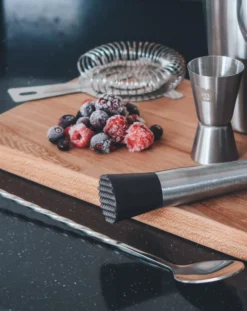 Vacu Vin Cocktail Zeef - Zilver - ø 9.5 Cm 6 Vacu Vin Cocktail Zeef - Zilver - ø 9.5 Cm -Keukenbenodigdheden Winkel 78623606 Bar Spoon Lifestyle V1 scaled 1