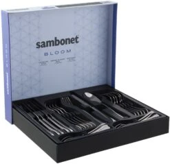 Sambonet Bestekset Bloom - RVS - Monoblock - 24 Delig / 6 Personen -Keukenbenodigdheden Winkel 8014808487606 6