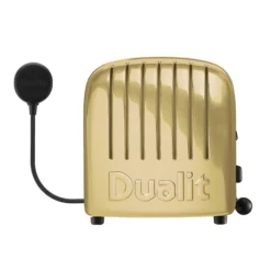 Dualit Broodrooster NewGen - Extra Brede Sleuven - Messing - D27391 -Keukenbenodigdheden Winkel 85836 aws newgen vario brass panel