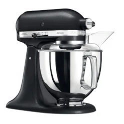 KitchenAid Keukenmachine Artisan - Kantelbare Kop - Vulkaanzwart - 4.8 Liter - 5KSM175PSEBK 6 KitchenAid Keukenmachine Artisan - Kantelbare Kop - Vulkaanzwart - 4.8 Liter - 5KSM175PSEBK -Keukenbenodigdheden Winkel 8597015014605B15D 3