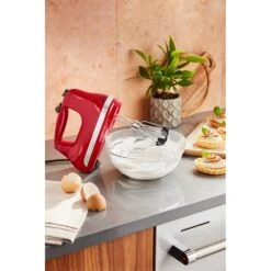 KitchenAid Handmixer - 6 Standen - Keizerrood - 5KHM6118EER -Keukenbenodigdheden Winkel 859711634750 1