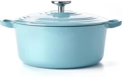 BK Braadpan Bourgogne - Aqua Blue - ø 28 Cm / 6.7 Liter 8 BK Braadpan Bourgogne - Aqua Blue - ø 28 Cm / 6.7 Liter -Keukenbenodigdheden Winkel 8718311317527 1
