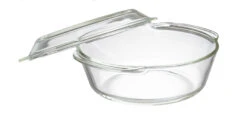 Sareva Ovenschaal Met Deksel - Hittebestendig Glas - ø 21.5 Cm / 2 Liter 9 Sareva Ovenschaal Met Deksel - Hittebestendig Glas - ø 21.5 Cm / 2 Liter -Keukenbenodigdheden Winkel 8720364451905 1