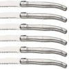 Sareva Steakmessenset Laguiole - RVS - 6 Stuks
