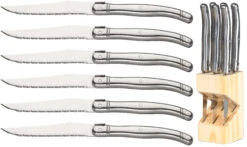 Sareva Steakmessenset Laguiole - RVS - 6 Stuks