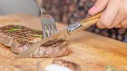 Jay Hill Steakmessen Laguiole - Olijfhout - 6 Stuks -Keukenbenodigdheden Winkel 8720364453442 1