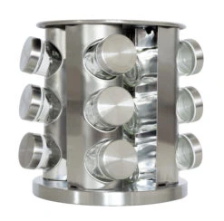 Blackwell Kruidenrek / Kruidencarrousel - Inclusief 12 Kruidenpotjes - RVS 14 Blackwell Kruidenrek / Kruidencarrousel - Inclusief 12 Kruidenpotjes - RVS -Keukenbenodigdheden Winkel 8720364455521 1 1