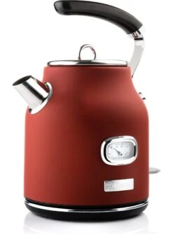 Westinghouse Retro Waterkoker + Broodrooster 4 Sleuven + Blender - Rood 12 Westinghouse Retro Waterkoker + Broodrooster 4 Sleuven + Blender - Rood -Keukenbenodigdheden Winkel 885x1200 4