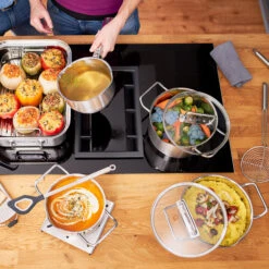 Rosle Pannenset Expertiso - 4 Delige Set -Keukenbenodigdheden Winkel 91947 07 Topfset 4teilig Expertiso