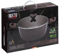 Resto Kitchenware Kookpan Carina - ø 24 Cm / 4.7 Liter - Standaard Anti-aanbaklaag -Keukenbenodigdheden Winkel 93019.4260403578629.ver02