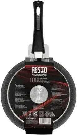 Resto Kitchenware Koekenpan Leo - ø 24 Cm - Standaard Anti-aanbaklaag -Keukenbenodigdheden Winkel 93040.4260403577806.ver100