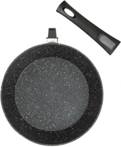 Resto Kitchenware Koekenpan Leo - ø 24 Cm - Standaard Anti-aanbaklaag -Keukenbenodigdheden Winkel 93040.4260403577806.ver80