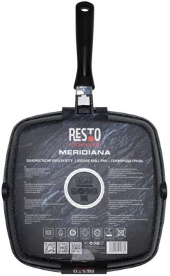 Resto Kitchenware Grillpan Meridiana - 28 X 28 Cm - Standaard Anti-aanbaklaag -Keukenbenodigdheden Winkel 93406.4260403579664.ver04