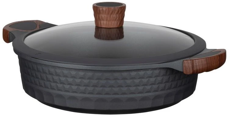 Resto Kitchenware Hapjespan Capella - ø 28 Cm / 4.4 Liter - Standaard Anti-aanbaklaag 1 Resto Kitchenware Hapjespan Capella - ø 28 Cm / 4.4 Liter - Standaard Anti-aanbaklaag