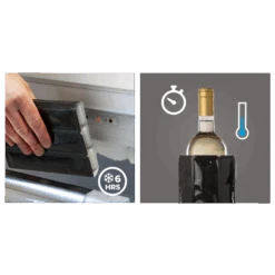 Vacu Vin Wijnset Classic - Zwart - 4 Delige Set -Keukenbenodigdheden Winkel ActiveCoolerWine Instructions 1