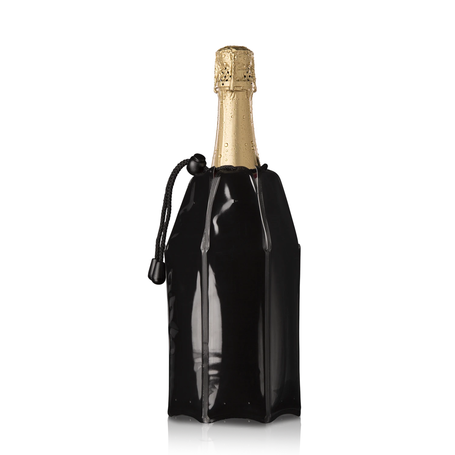 Vacu Vin Champagnekoeler Active Cooler - Sleeve - Zwart 1 Vacu Vin Champagnekoeler Active Cooler - Sleeve - Zwart