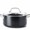 GreenPan Kookpan Met Deksel - Copenhagen - Zwart - ø 20 Cm / 3.3 Liter