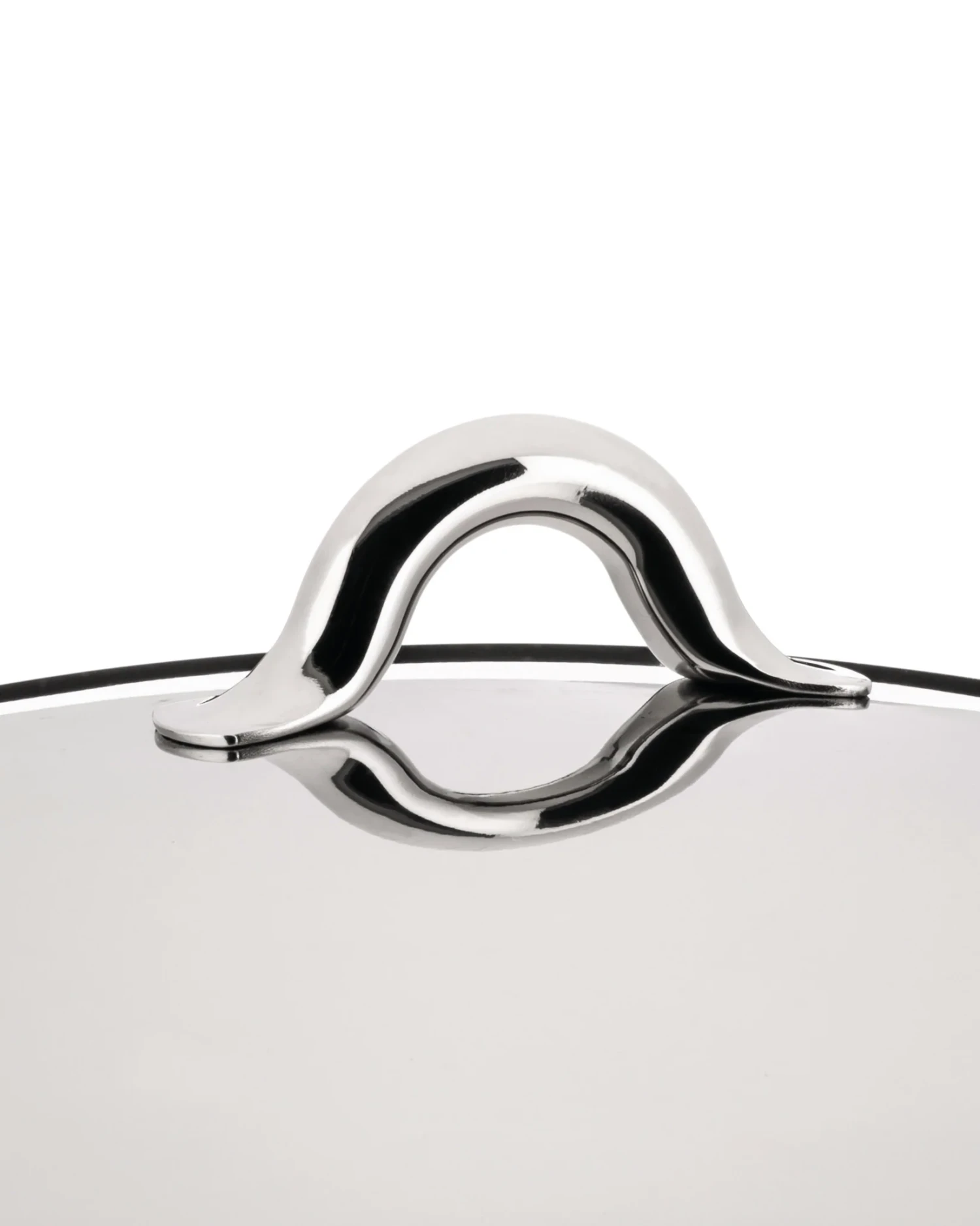 Alessi Pannendeksel Mami - SG200/24 - ø 24 Cm - Door Stefano Giovannoni 3 Alessi Pannendeksel Mami - SG200/24 - ø 24 Cm - Door Stefano Giovannoni - Afbeelding 3
