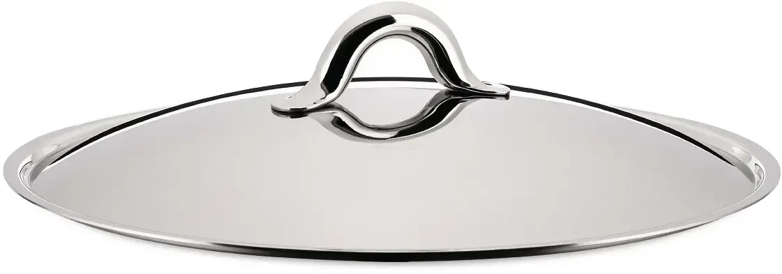 Alessi Pannendeksel Mami - SG200/24 - ø 24 Cm - Door Stefano Giovannoni 1 Alessi Pannendeksel Mami - SG200/24 - ø 24 Cm - Door Stefano Giovannoni