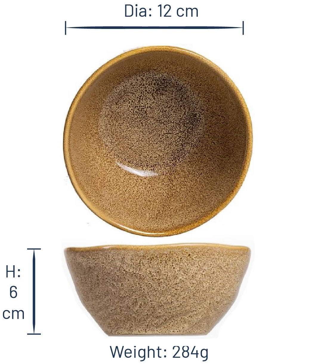 Jay Hill Serviesset Alderney - 16-delig / 4 Personen - Bruin/Geel 11 Jay Hill Serviesset Alderney - 16-delig / 4 Personen - Bruin/Geel - Afbeelding 11